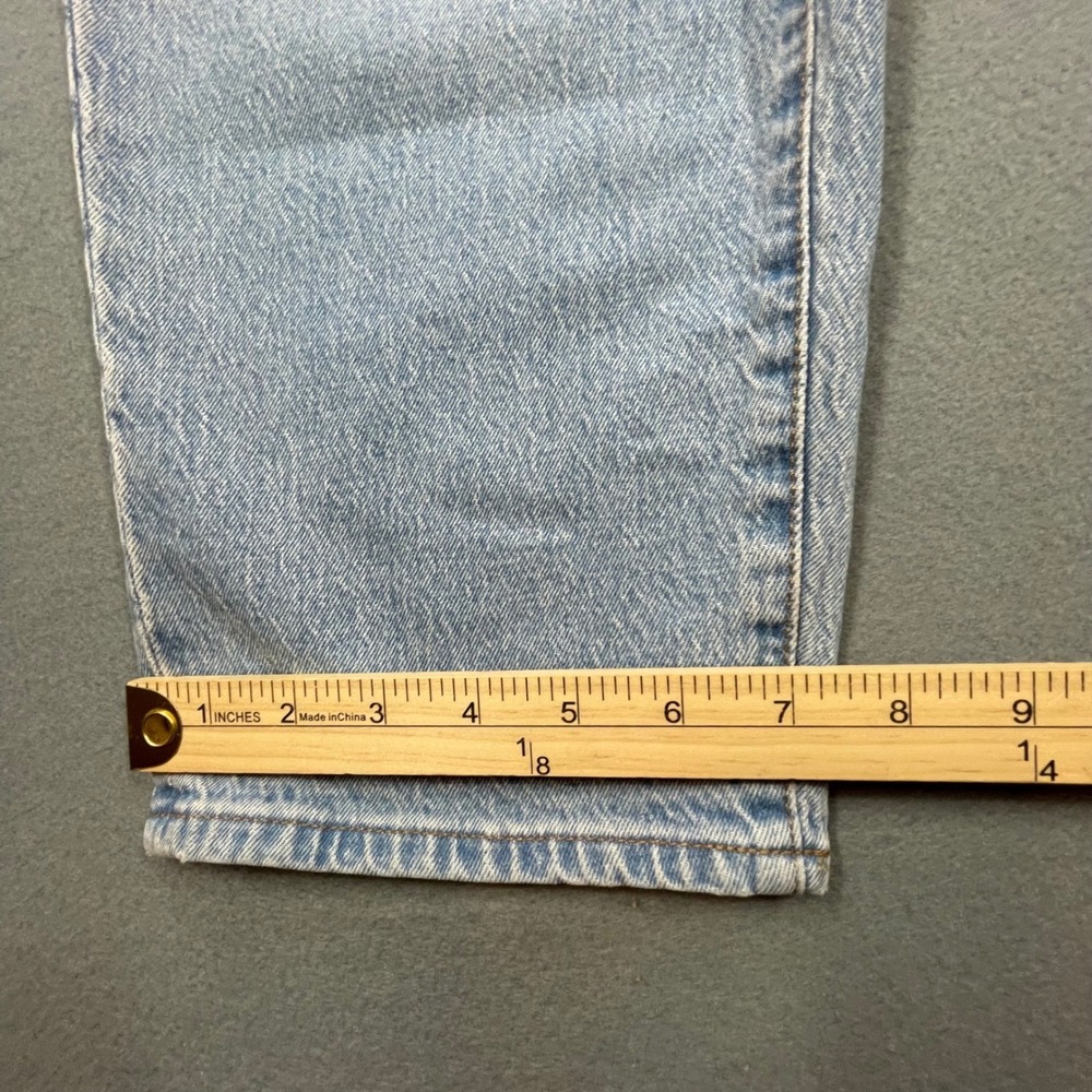 Madewell Light Blue Balloon Jeans High Rise Tapered Womens Size 25 - Picture 10 of 11